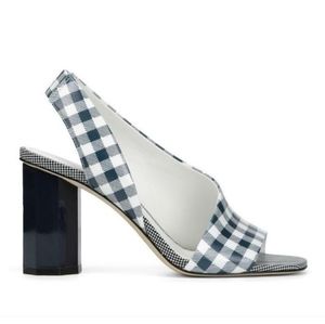 NWOB Donald Pliner Ella  Asymmetric Slingback Sandals. Size 7